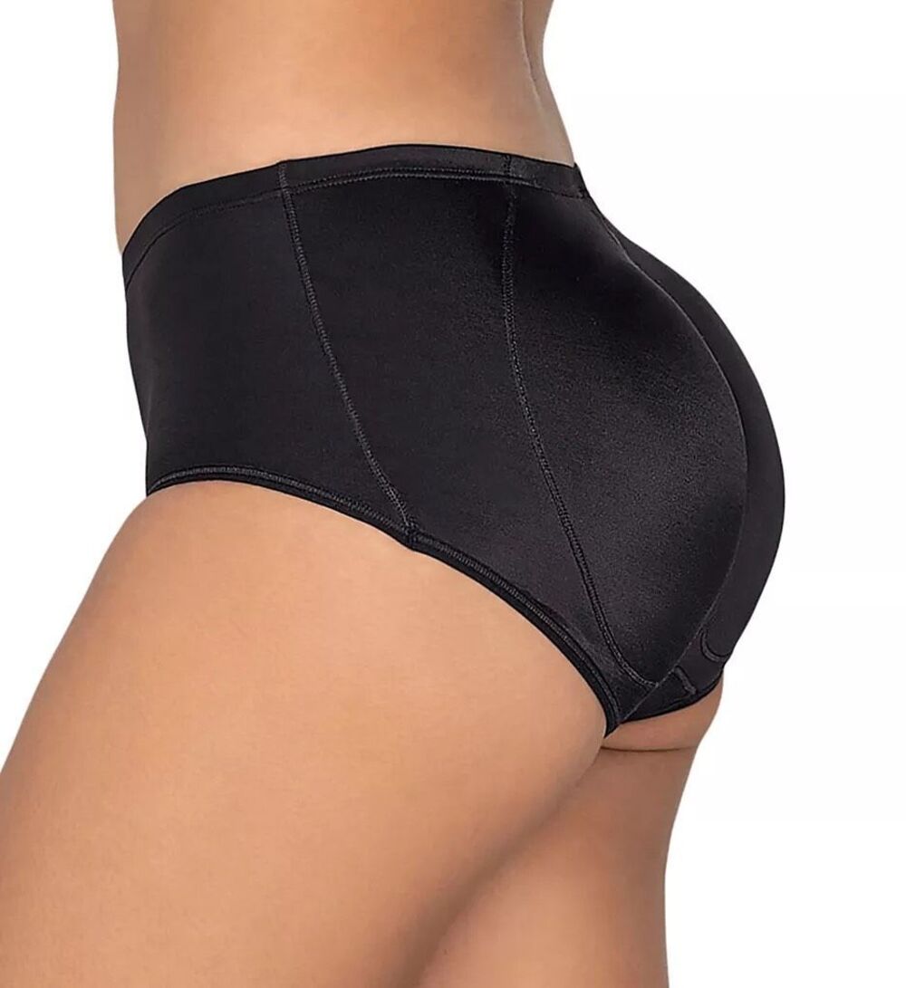 Leonisa Magic Benefit Padded Butt Lift Panty Black Large